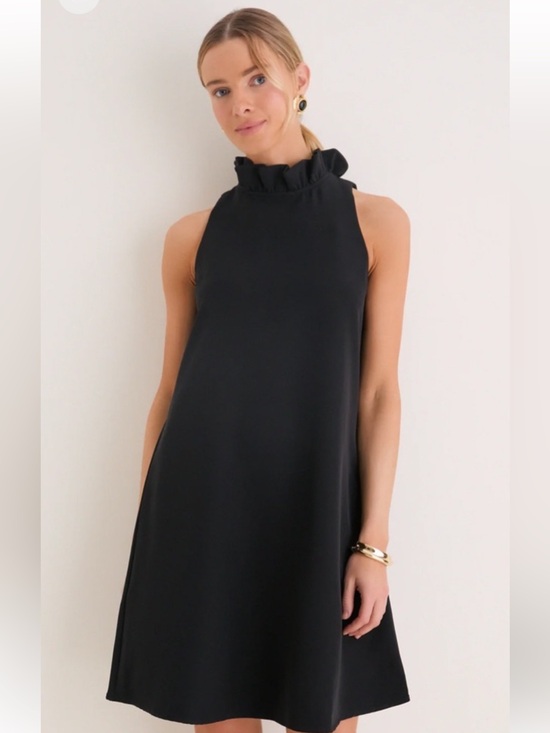 Pomander Place Dresses & Skirts - Tuckernuck Pomander Place Blythe Ruffle Swing Black Dress NWOT Size Large
